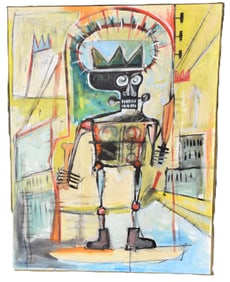 Jean-Michel Basquiat Graffiti Art