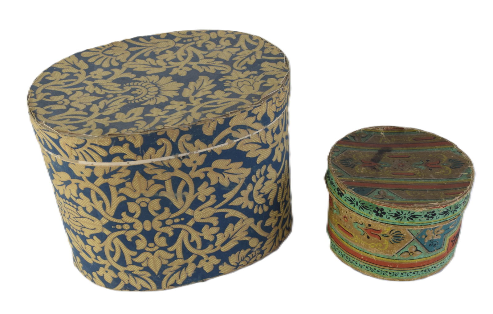 Two 19th Century Hat Boxes (1 of 6)