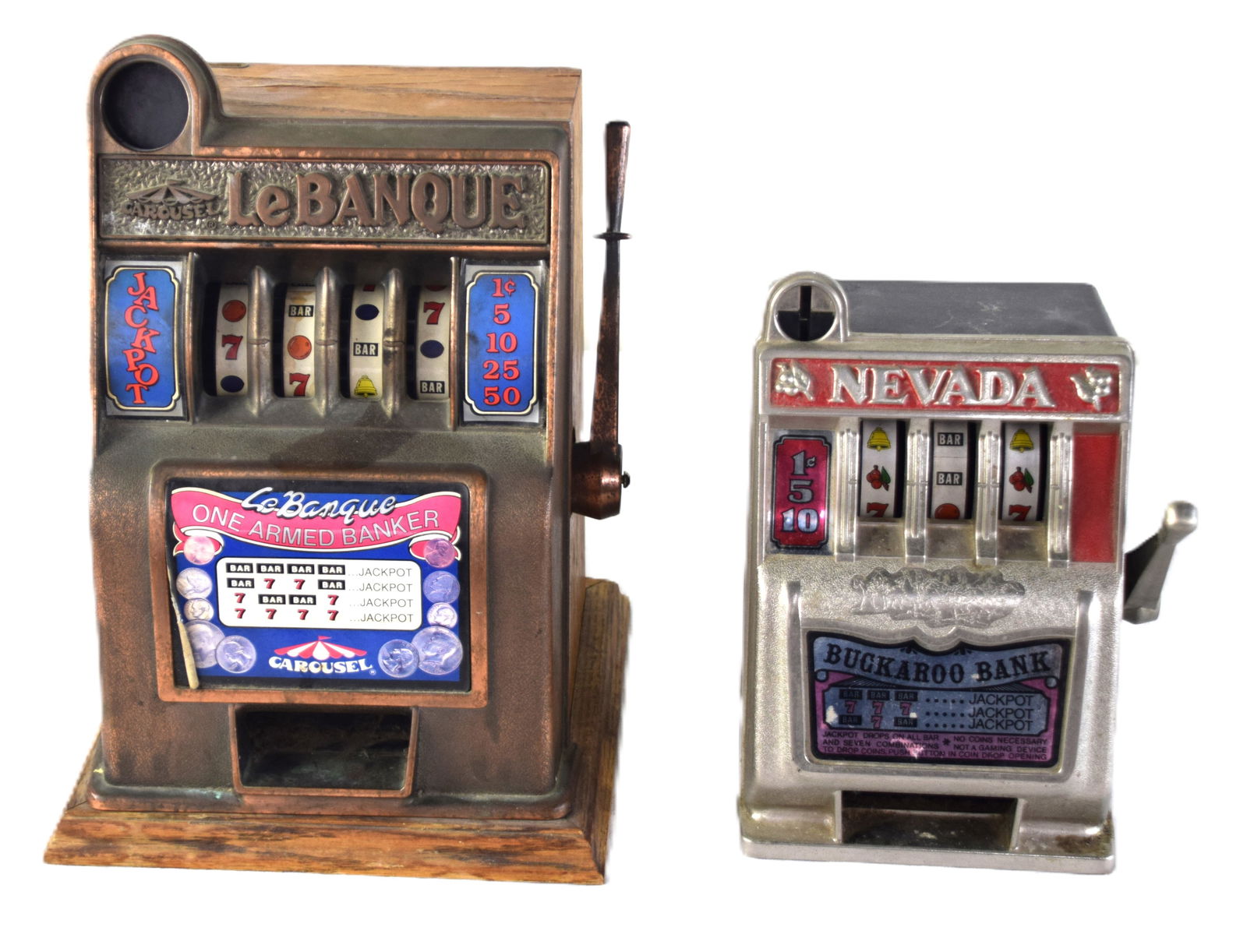 Two Novelty Slot Machines (1 of 4)