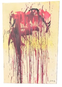 Cy Twombly Minimalist Abstract