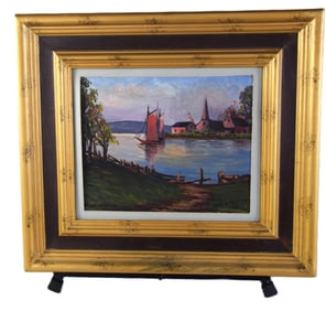 John Morrison Sailboat Painting