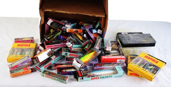 Collection Of Rapala Lures