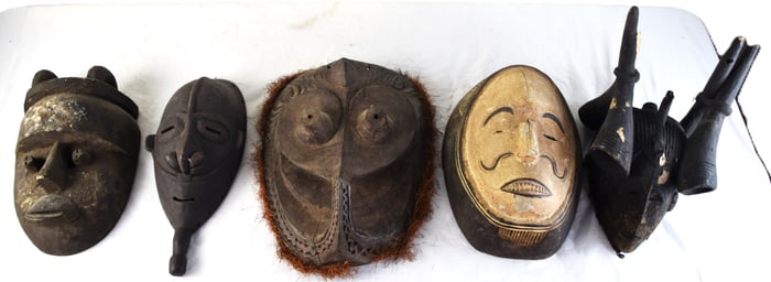 Collection of African Masks