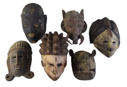 Collection of African/Mali Masks
