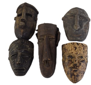 Collection of Spirit/Tribal Masks