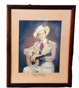 Hank Williams Watercolor