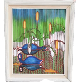 JM'CA Signed Painting