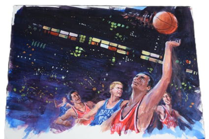 Basketball Painting