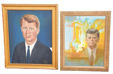 JFK and RFK Portraits