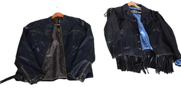 Two Leather Jackets