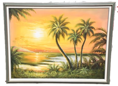 Florida Oil Painting