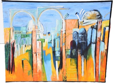 Kenton Large Oil Painting