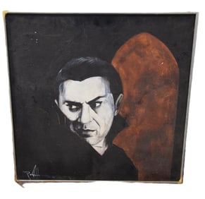 Bela Lugosi Oil Painting