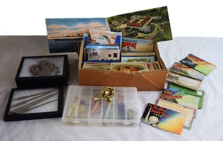 Large Box Lot Of Collectibles