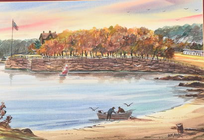 Watercolor By William Molno