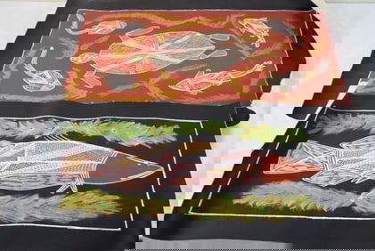 Two Fish Paintings