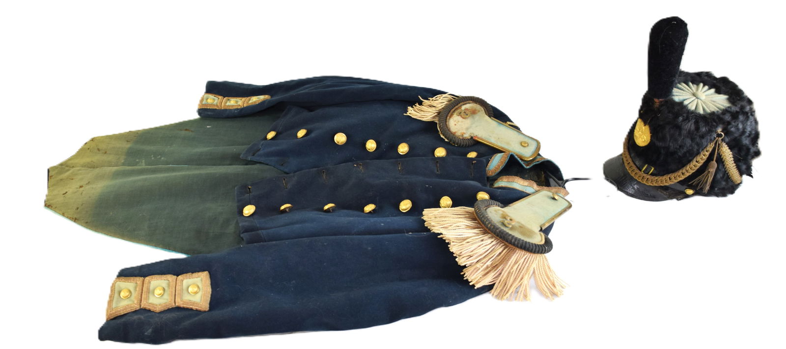 NH Militia Dress Infantry Jacket & Hat (1 of 11)