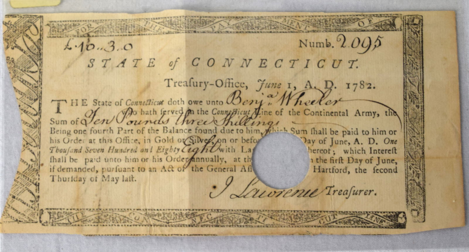 Continental Currency (1 of 2)