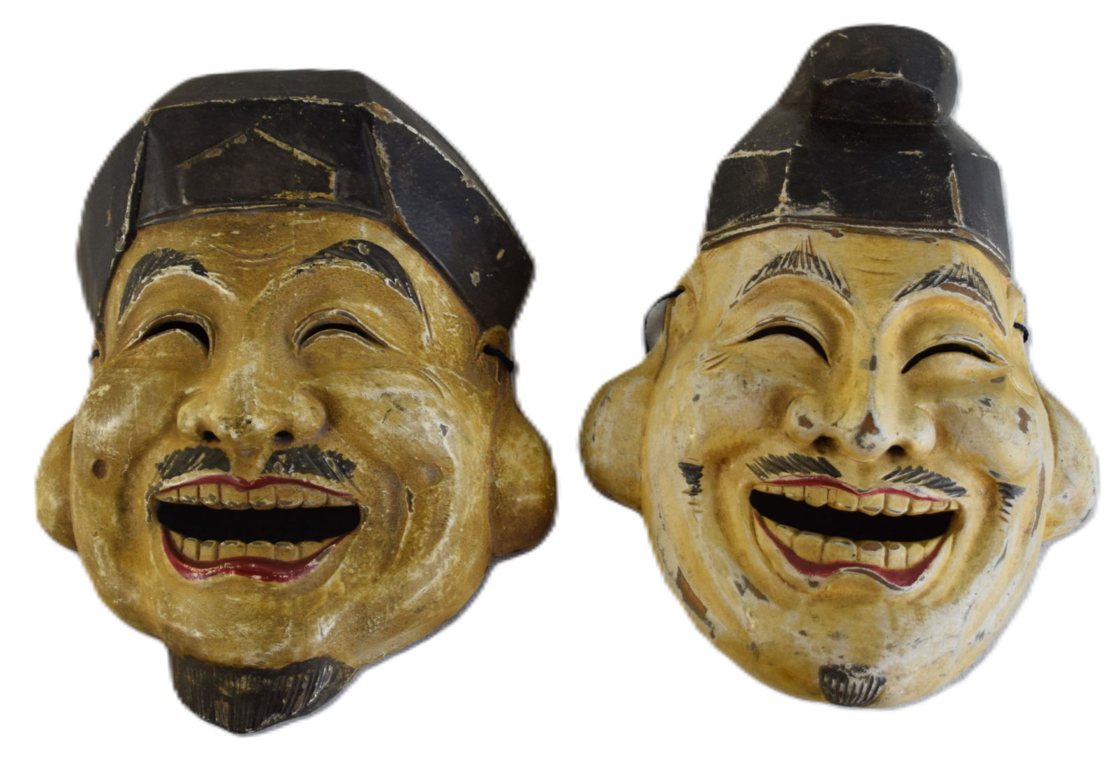 Two Asian Masks (1 of 4)