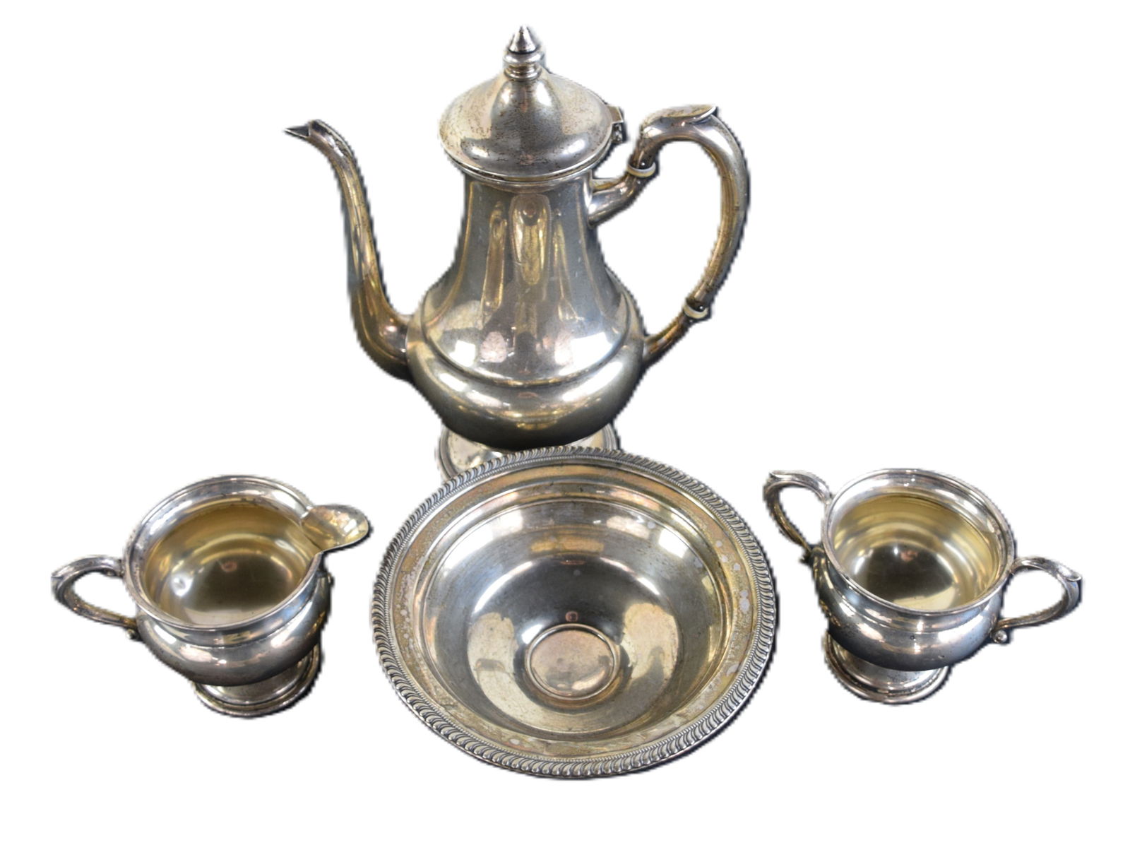 Sterling Silver Tea Set (1 of 4)