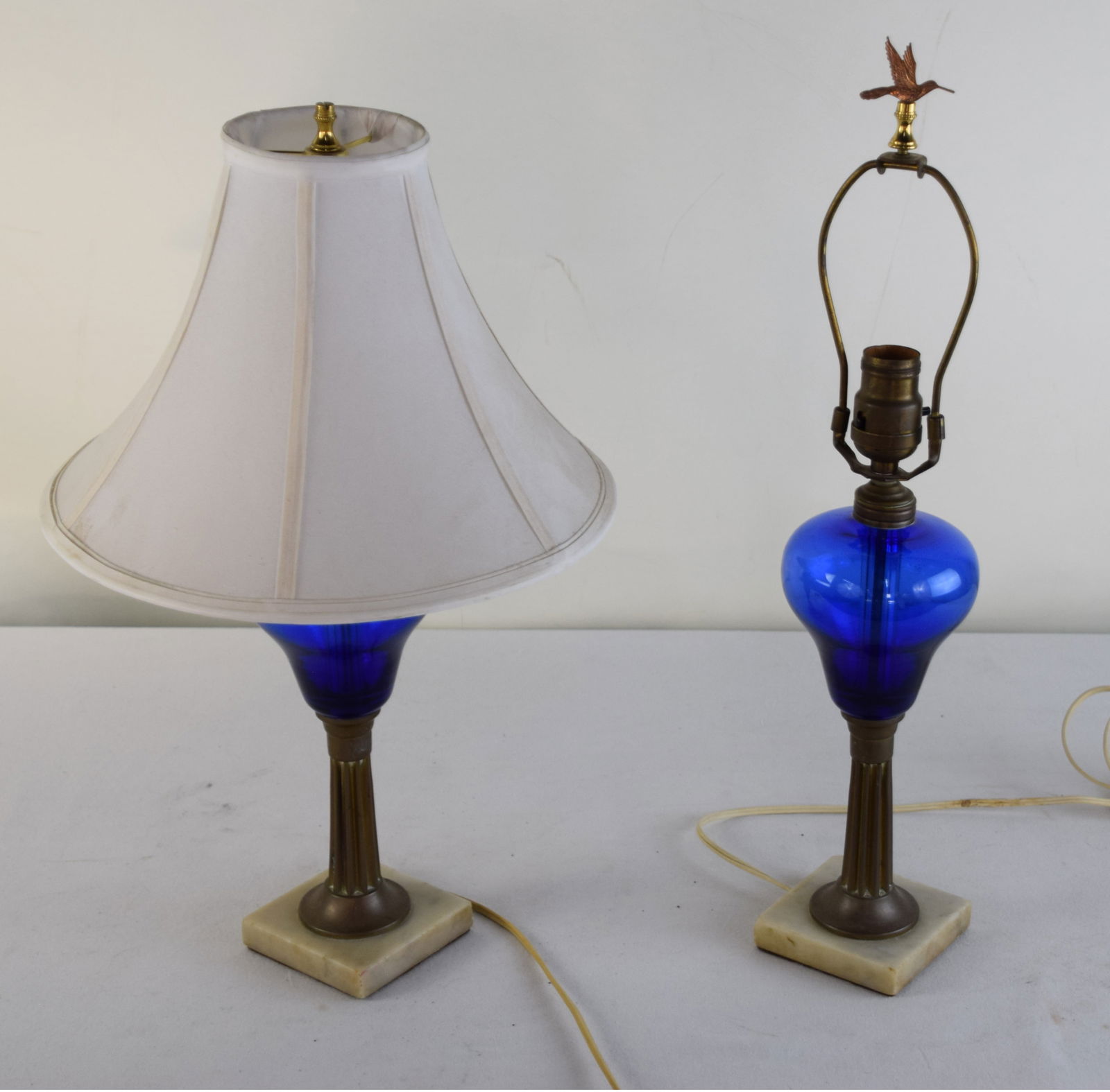 Pair Of Early Lamps (1 of 2)