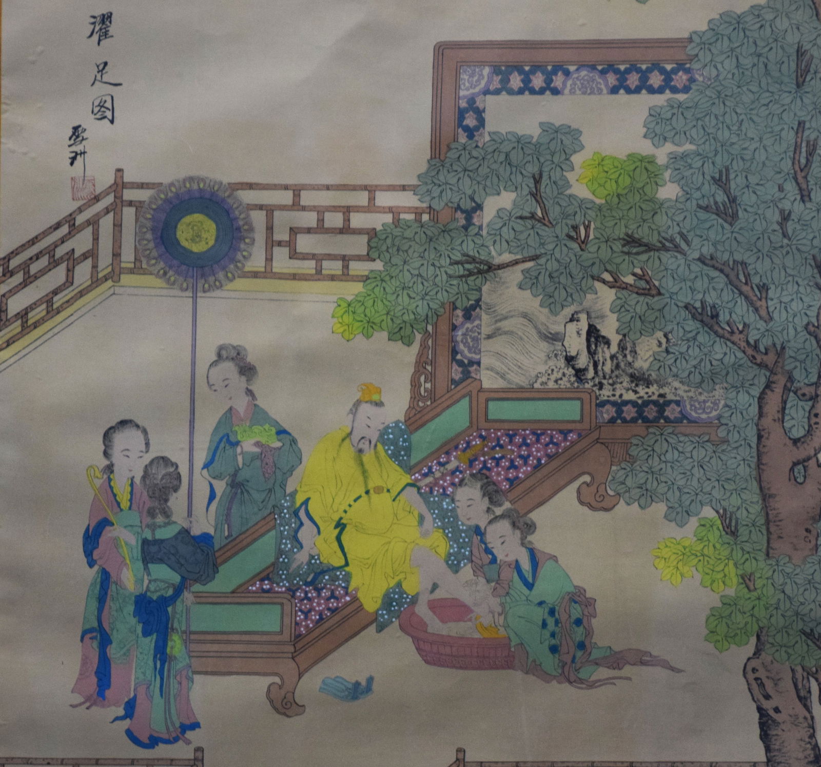 Large Japanese Scroll - 4