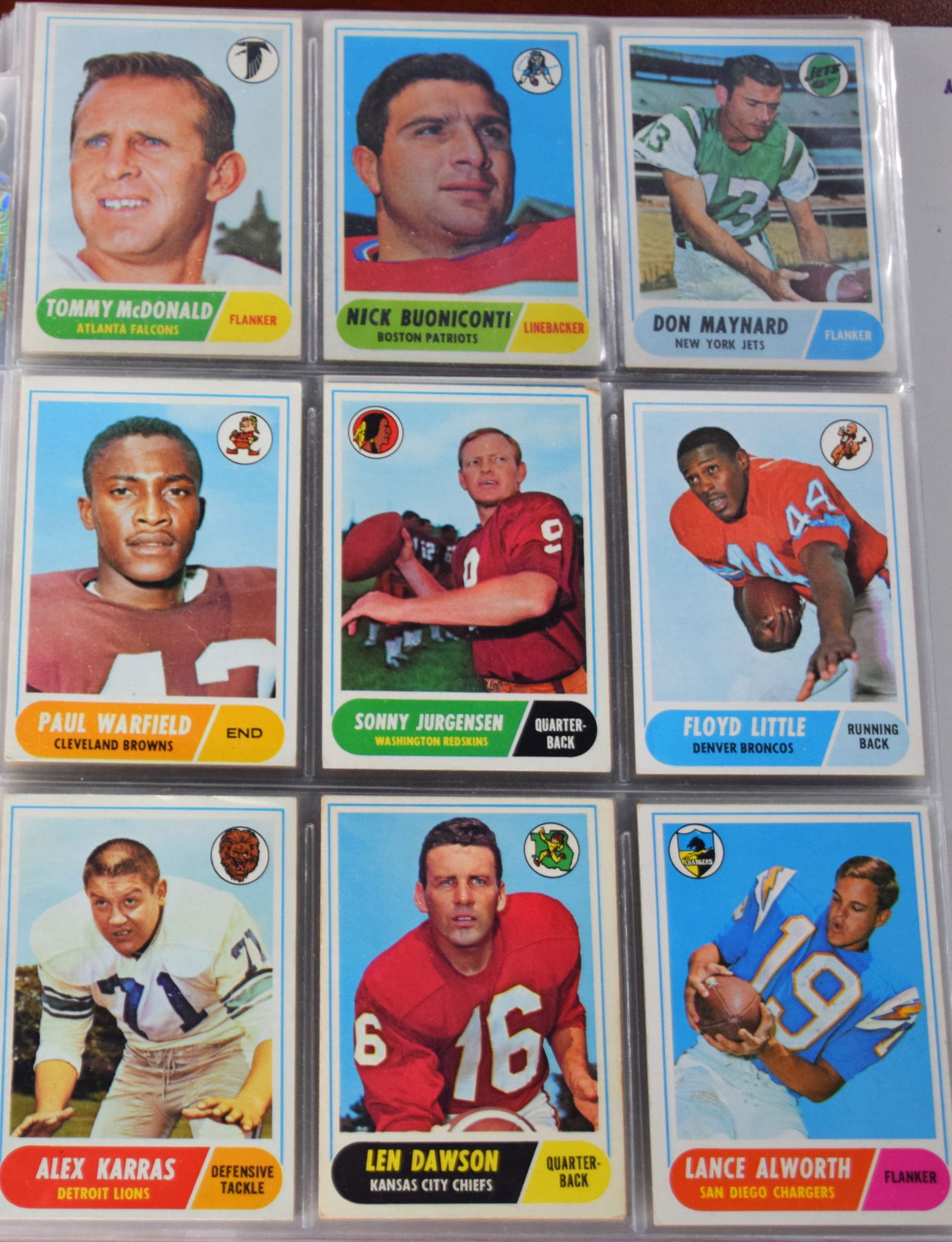 Almost A Complete Set 1968 Topps Football (1 of 20)