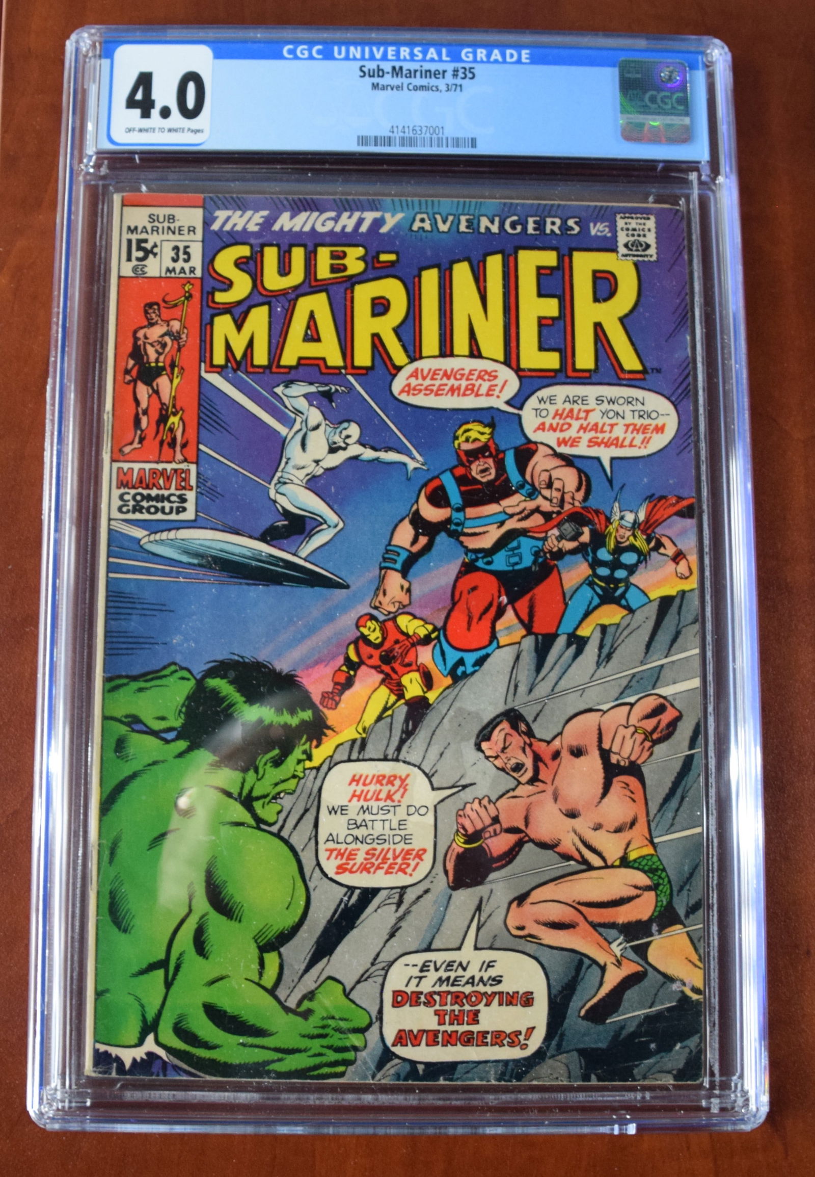 4 Graded Marvel Comics - 6