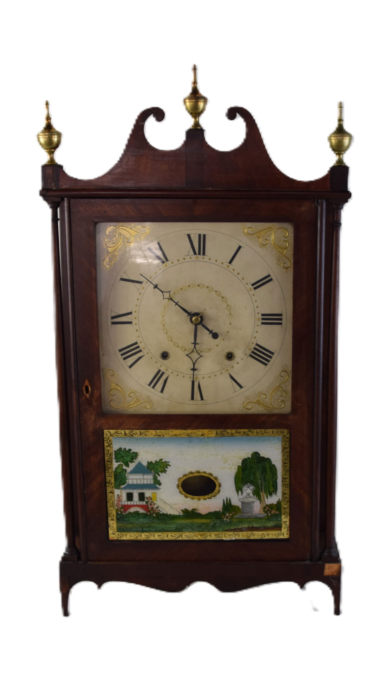 Pillar And Scroll Clock (1 of 8)