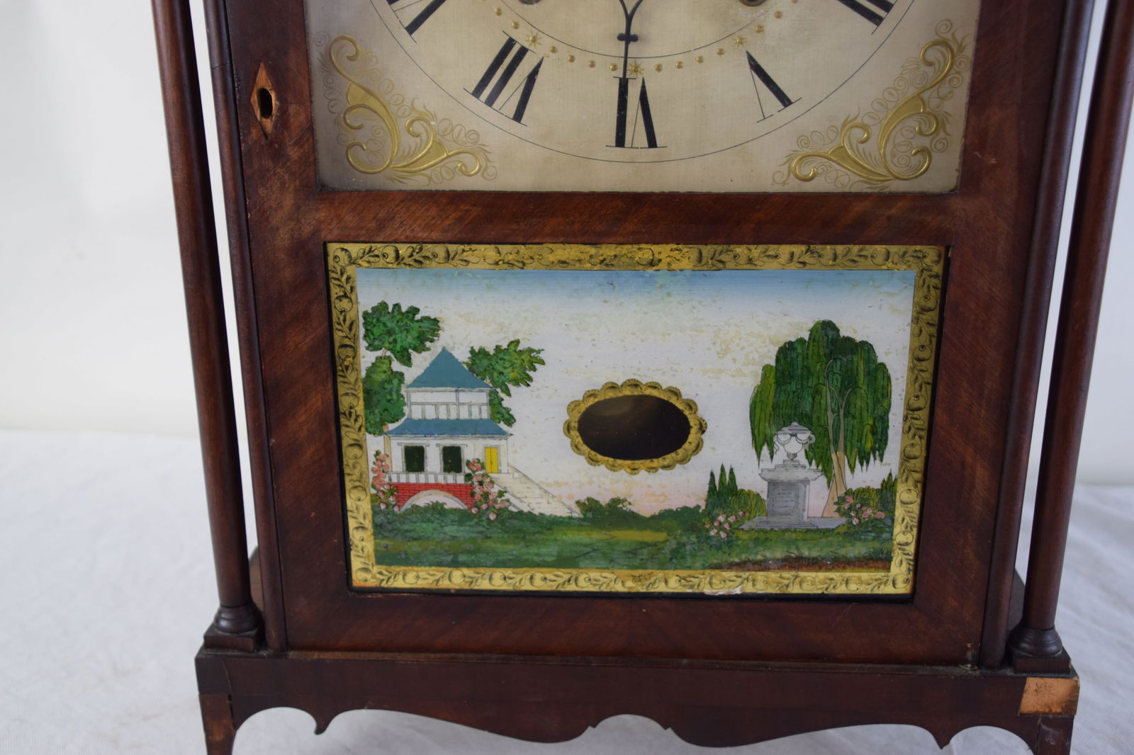 Pillar And Scroll Clock - 2