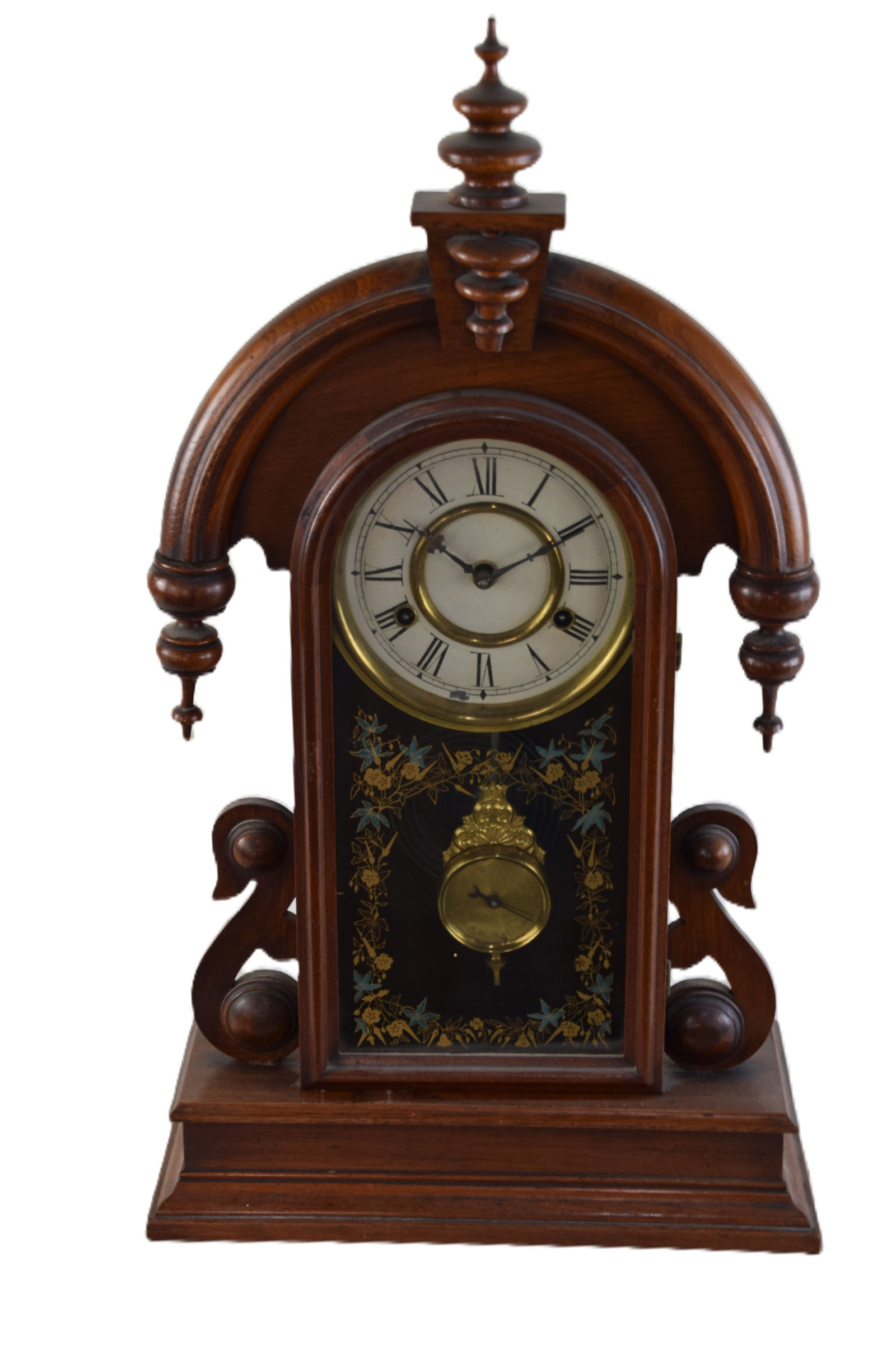 Walnut Shelf Clock (1 of 6)