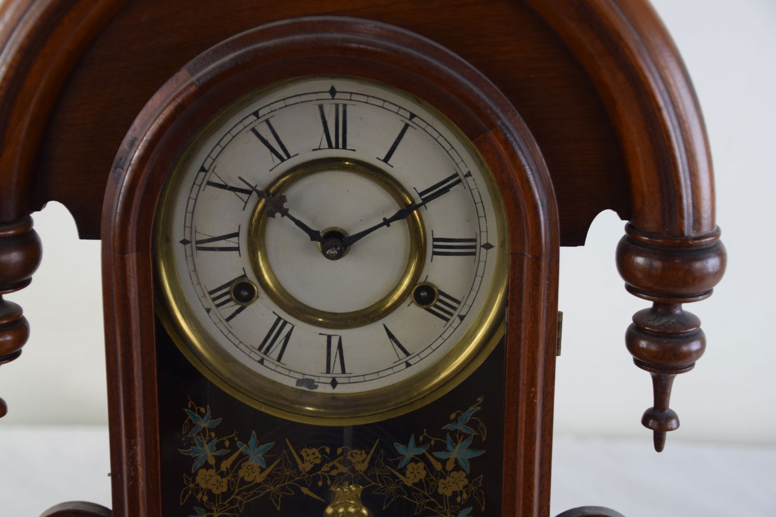 Walnut Shelf Clock - 2