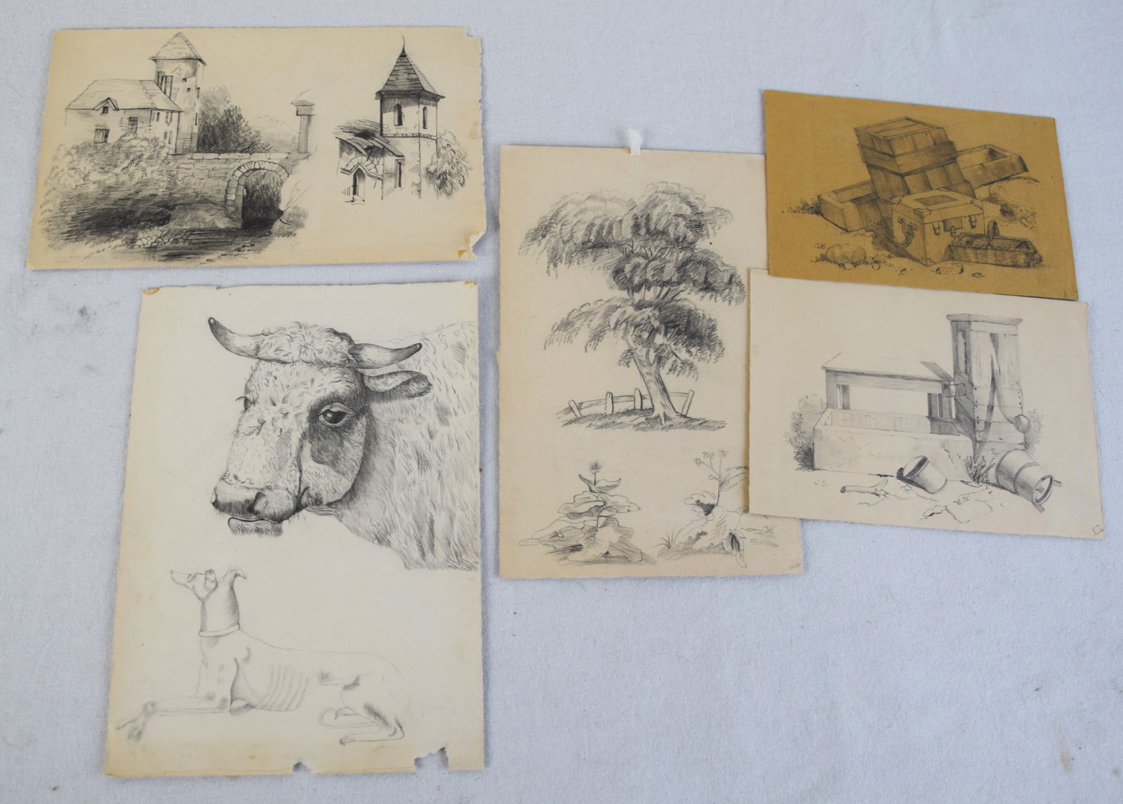 1940s Artist Sketches (1 of 4)