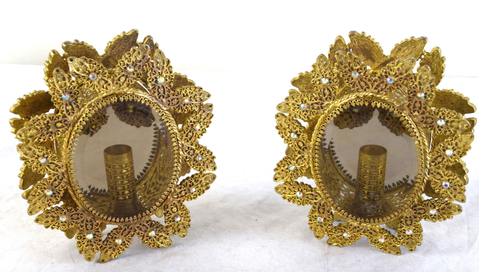 Pair Of Ornate Candleholders (1 of 4)