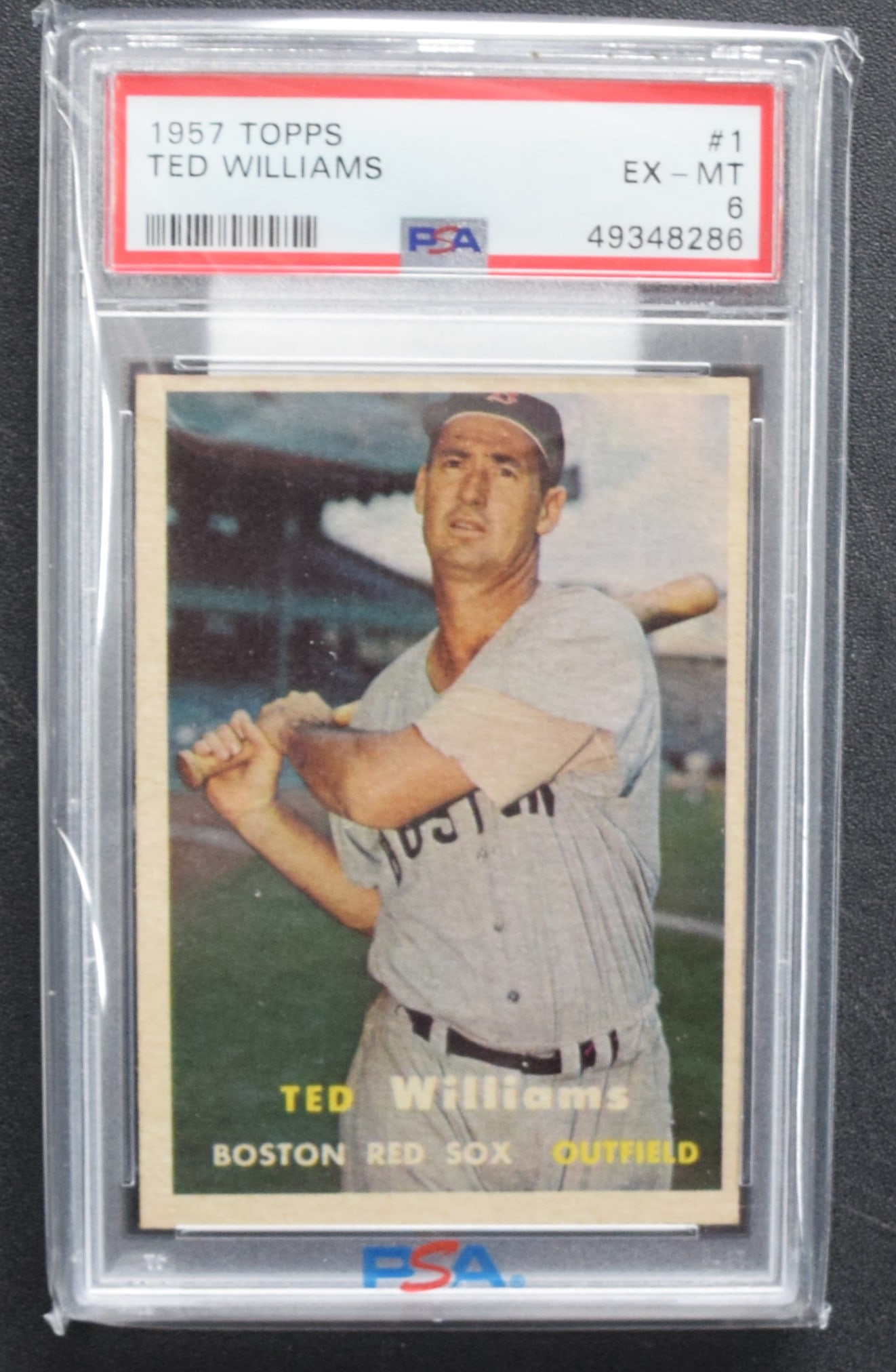 1957 Topps Ted Williams Baseball Card (1 of 2)