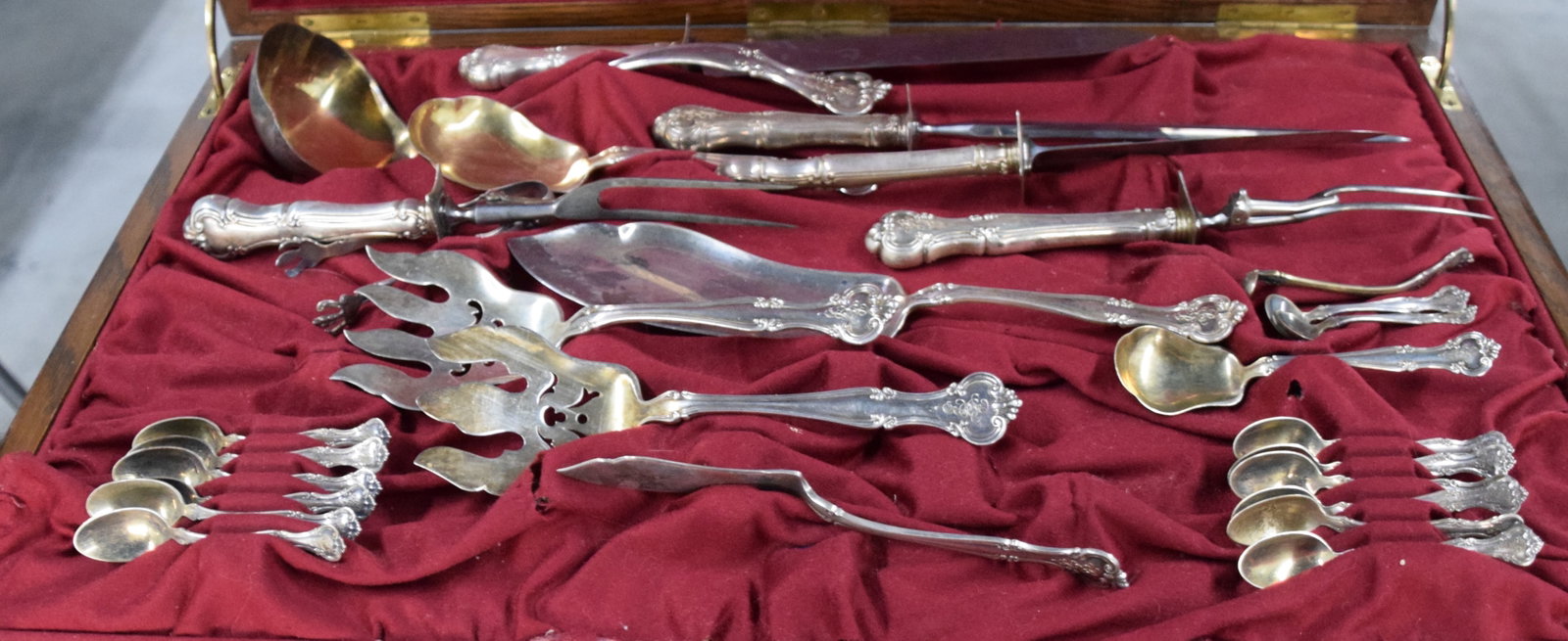 Exceptional Cromwell Gorham Sterling Silver Flat wear Set - 6