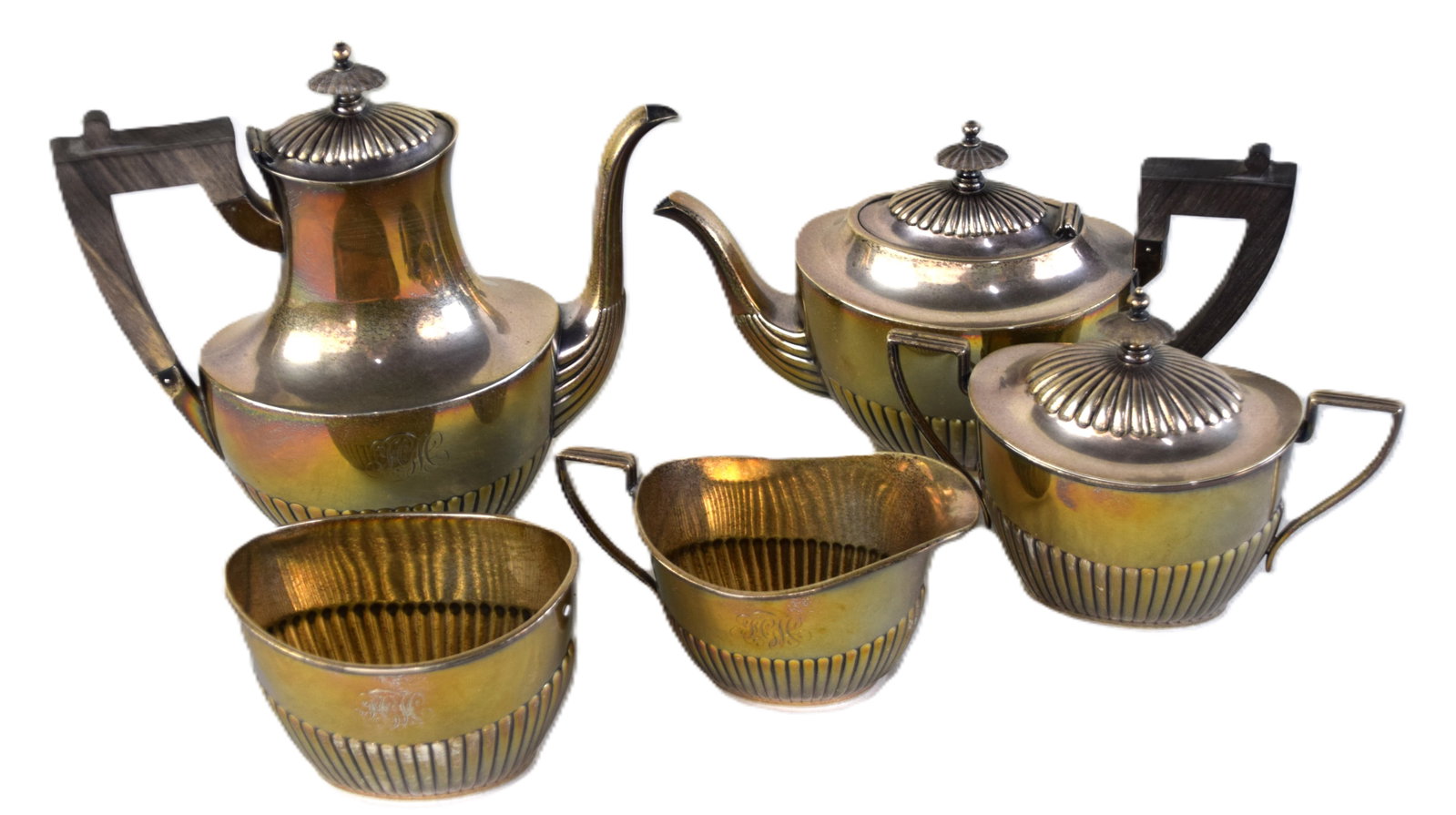 Five Piece Sterling Set (1 of 6)