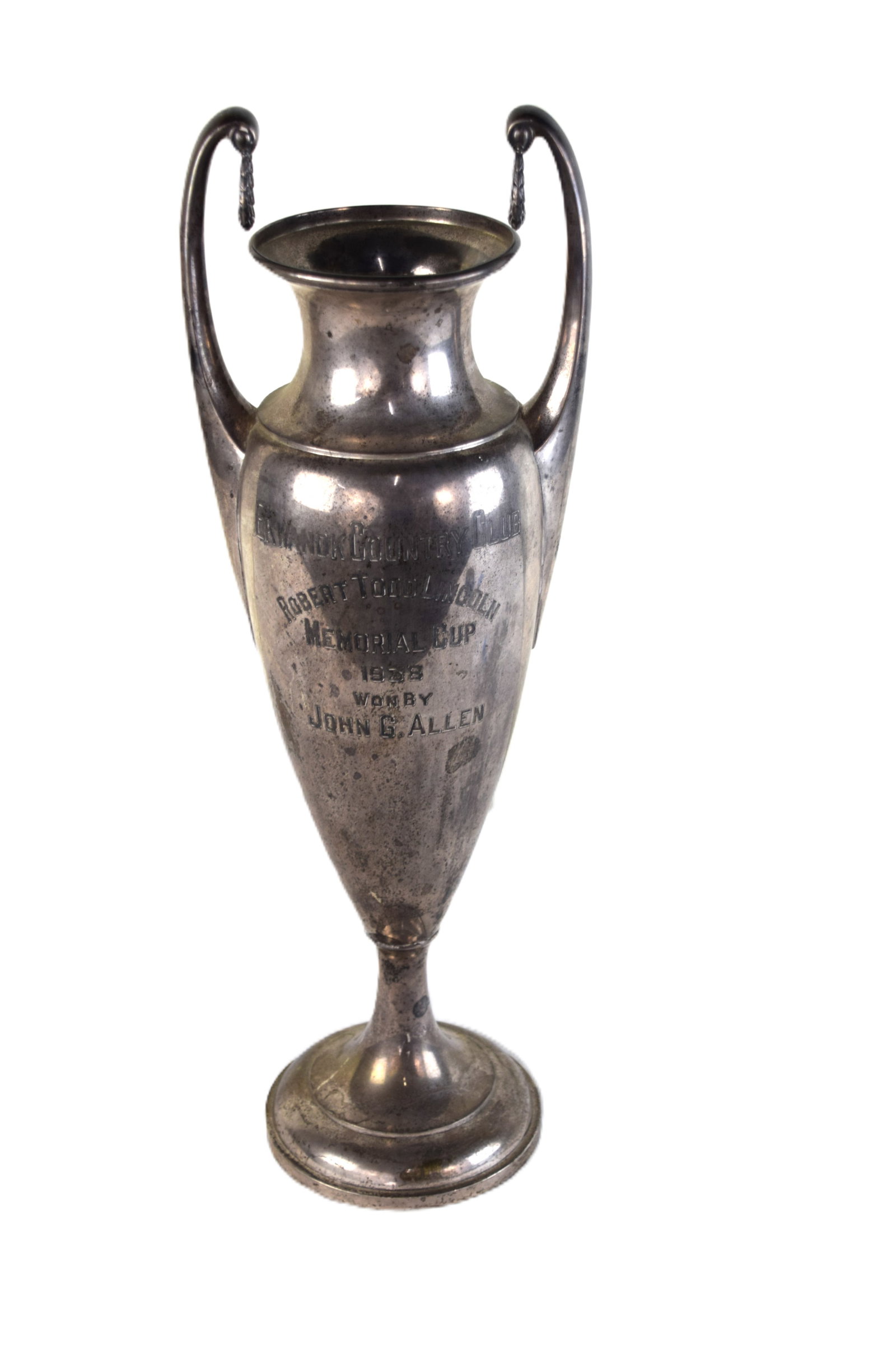 Sterling Silver Golf Trophy (1 of 5)