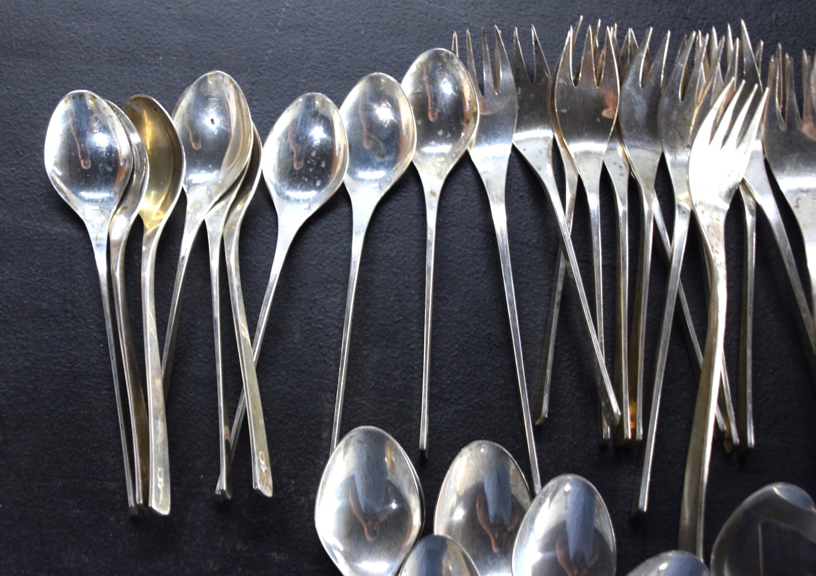 International Sterling Silver Flatware Set - 3