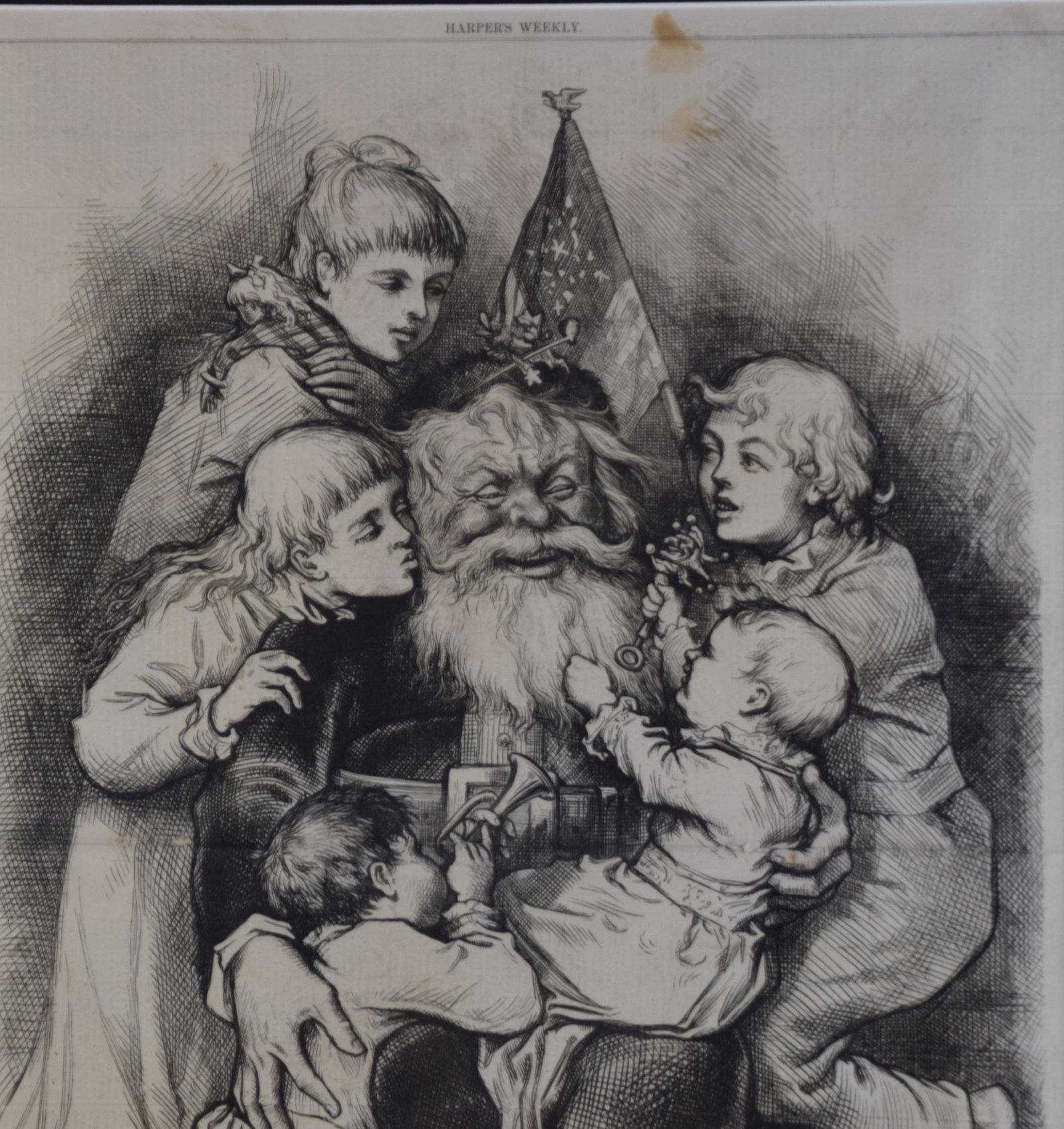 Thomas Nast Woodcut - 3