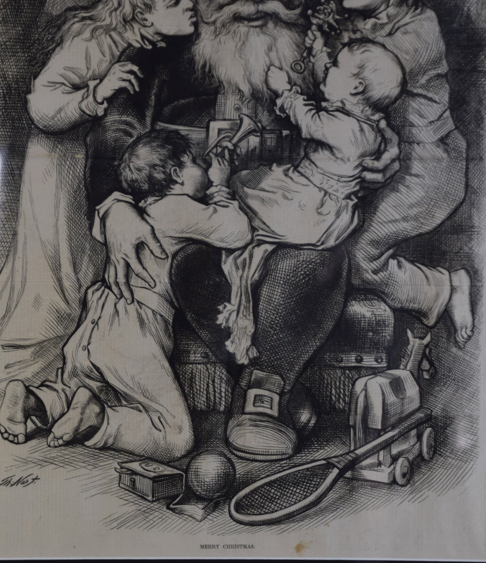 Thomas Nast Woodcut - 4