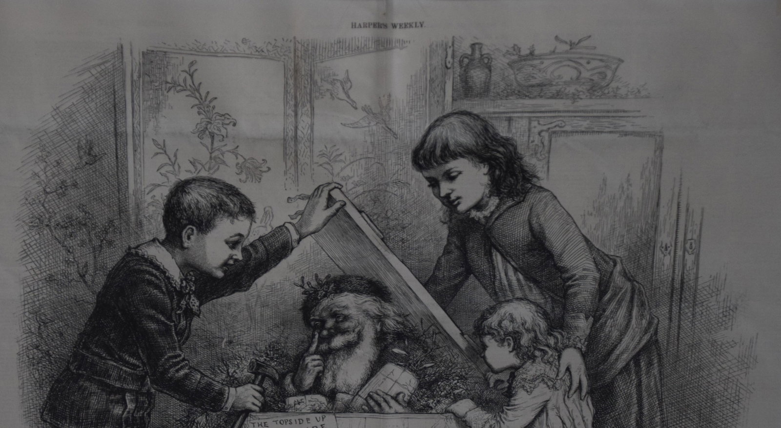 Thomas Nast Woodcut - 3