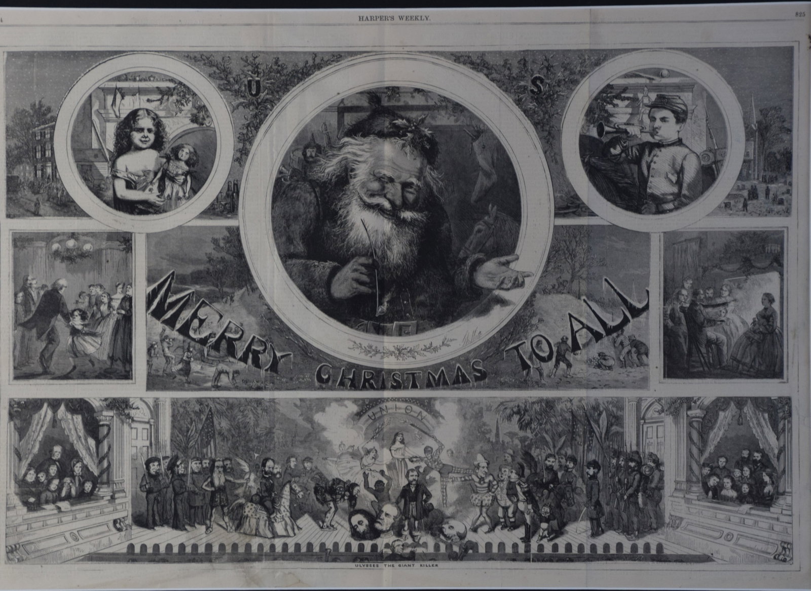Thomas Nast Woodcut - 2