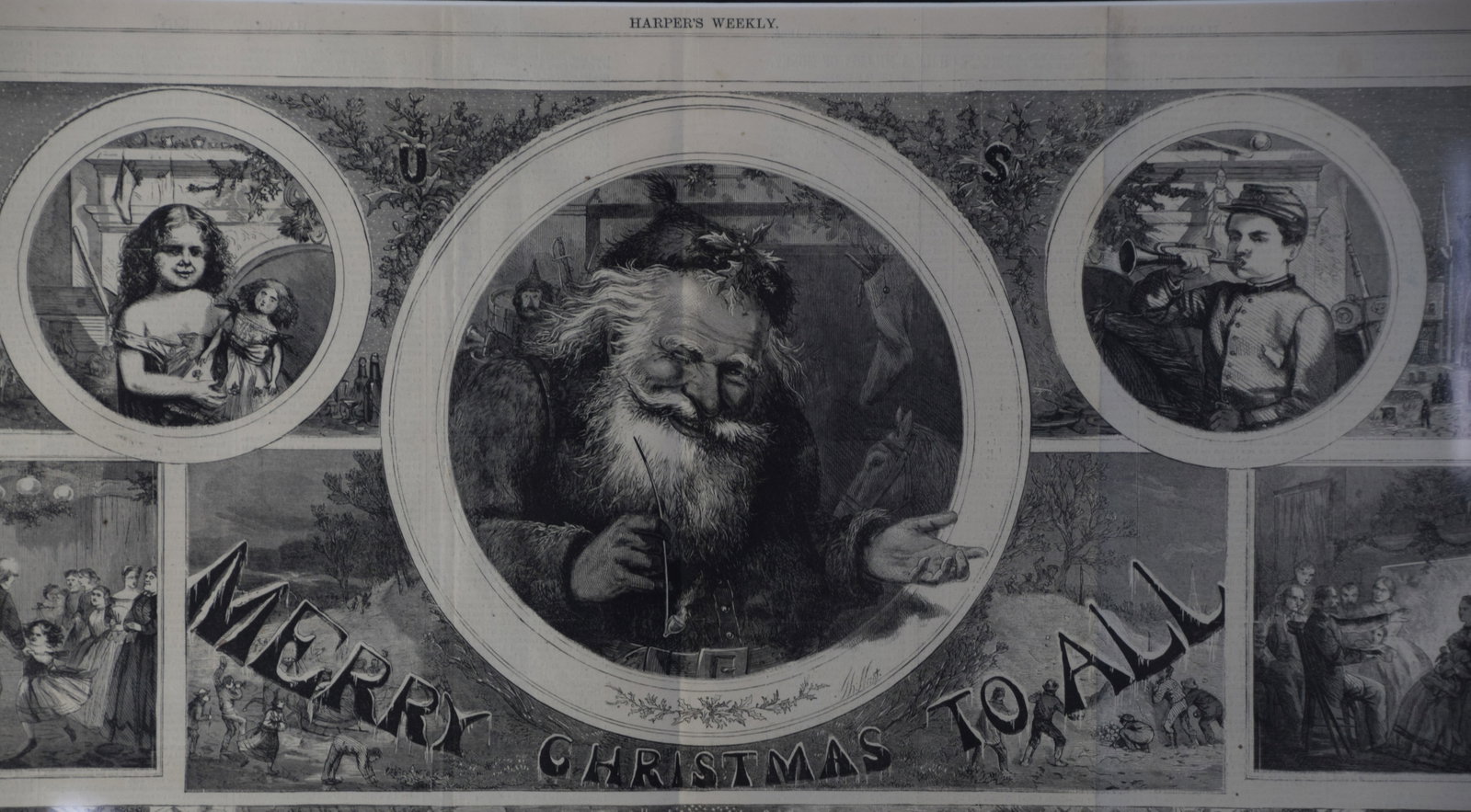 Thomas Nast Woodcut - 3
