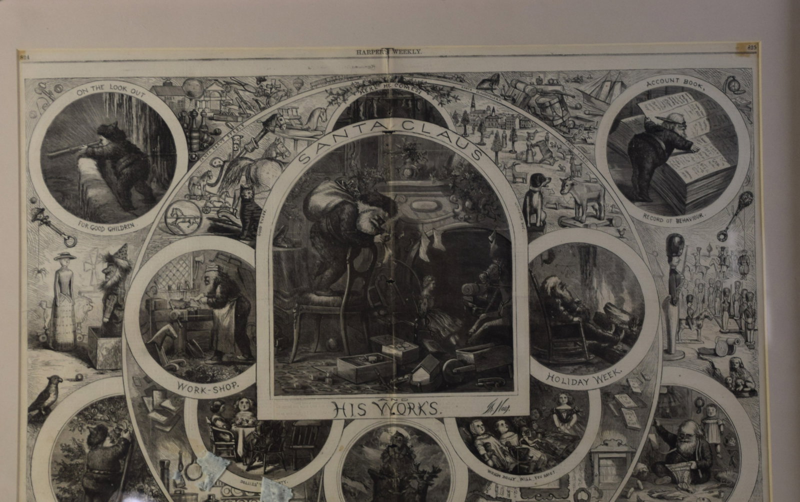 Thomas Nast Woodcut - 3