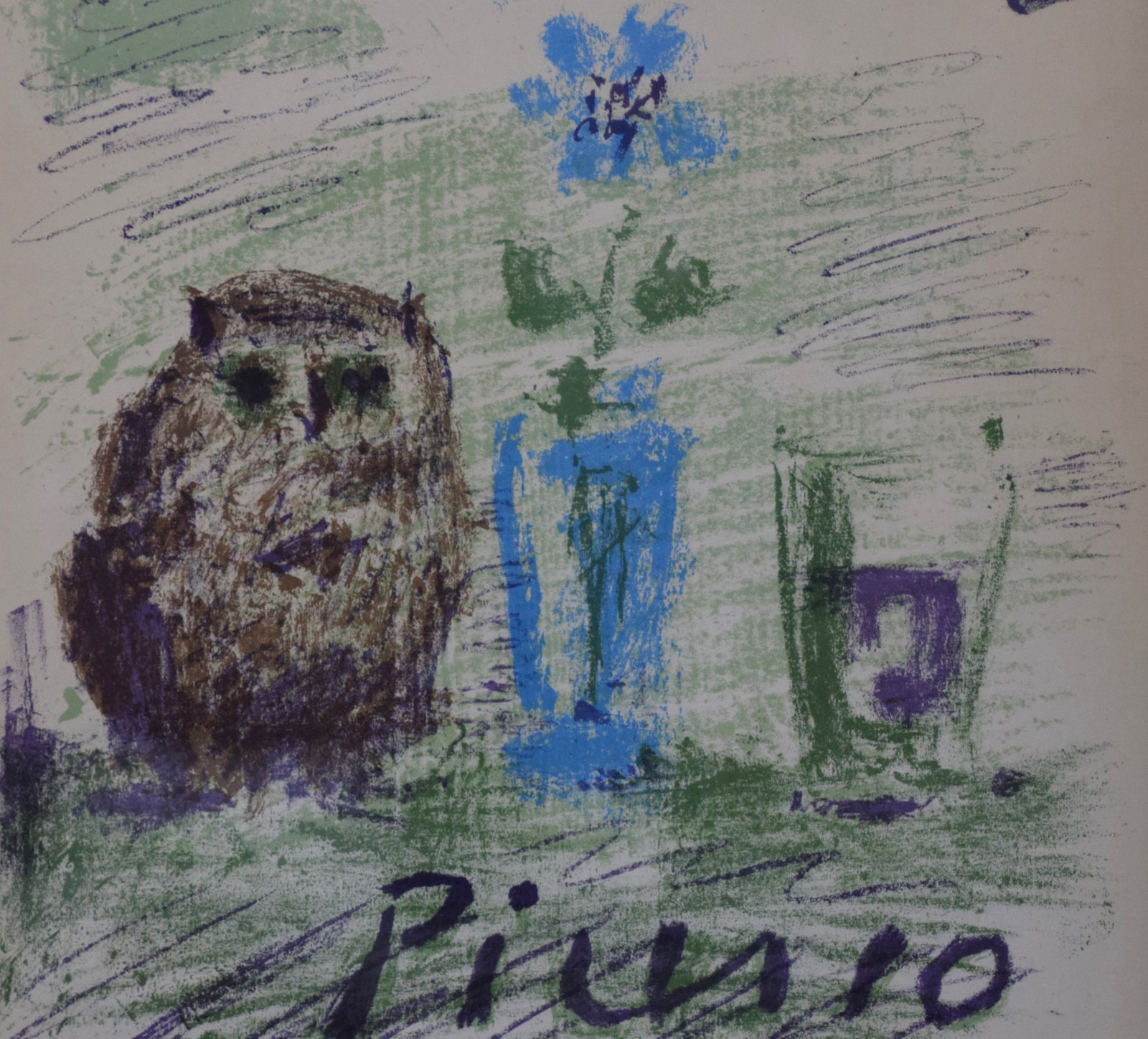 Original 1956 Framed Picasso Cannes Poster - 4