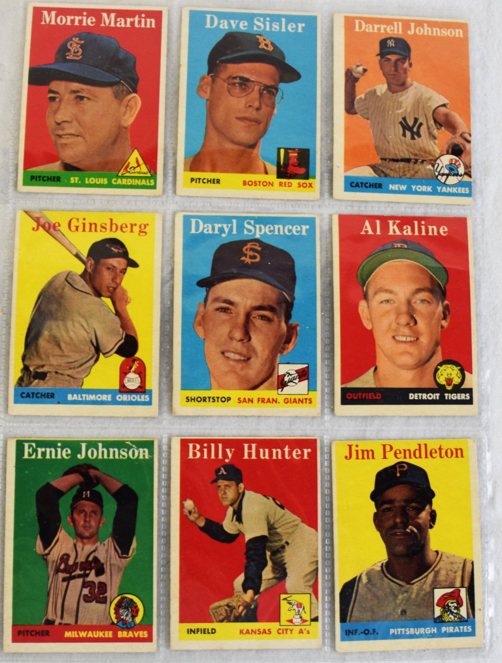 1958-59 Topps Baseball cards - 3