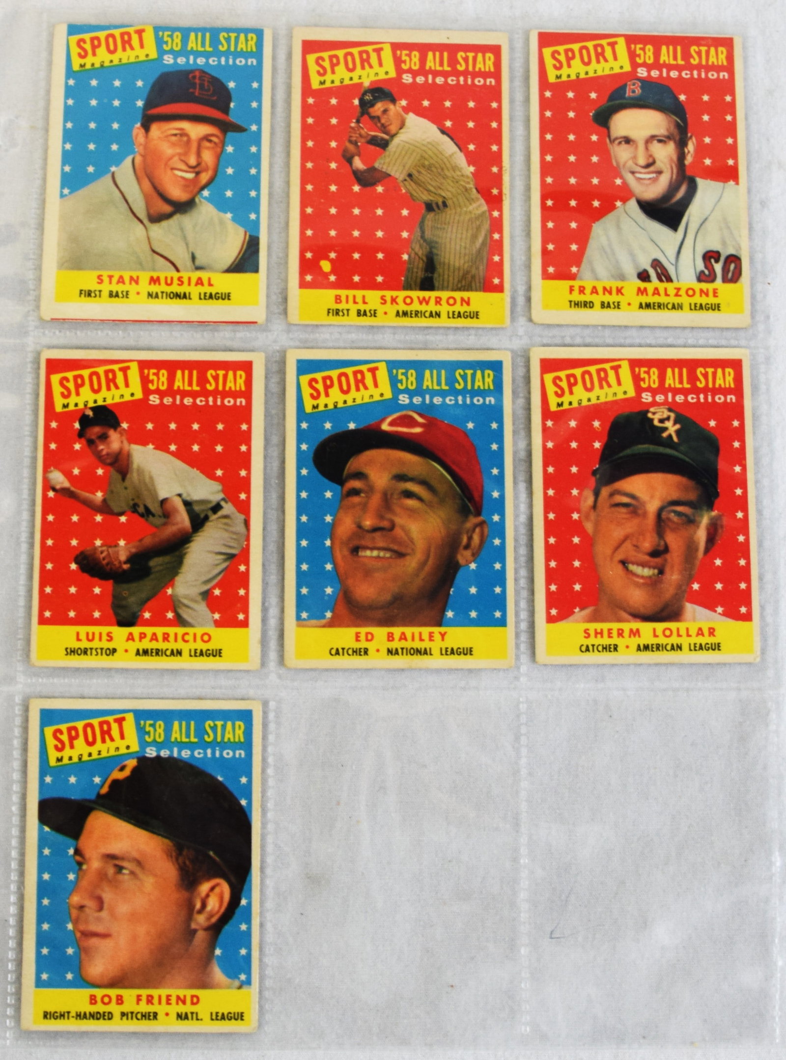 1958-59 Topps Baseball cards - 7