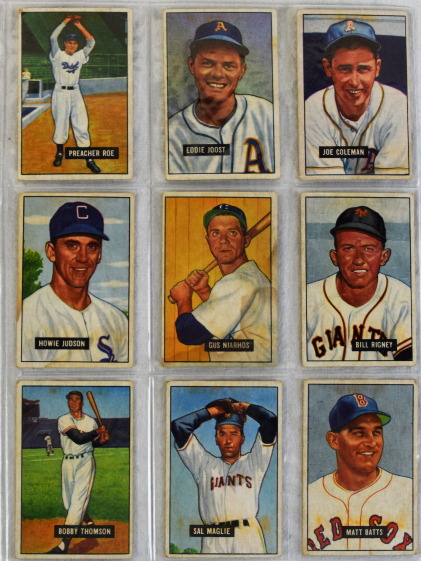 1951 Bowman Baseball Cards - 13