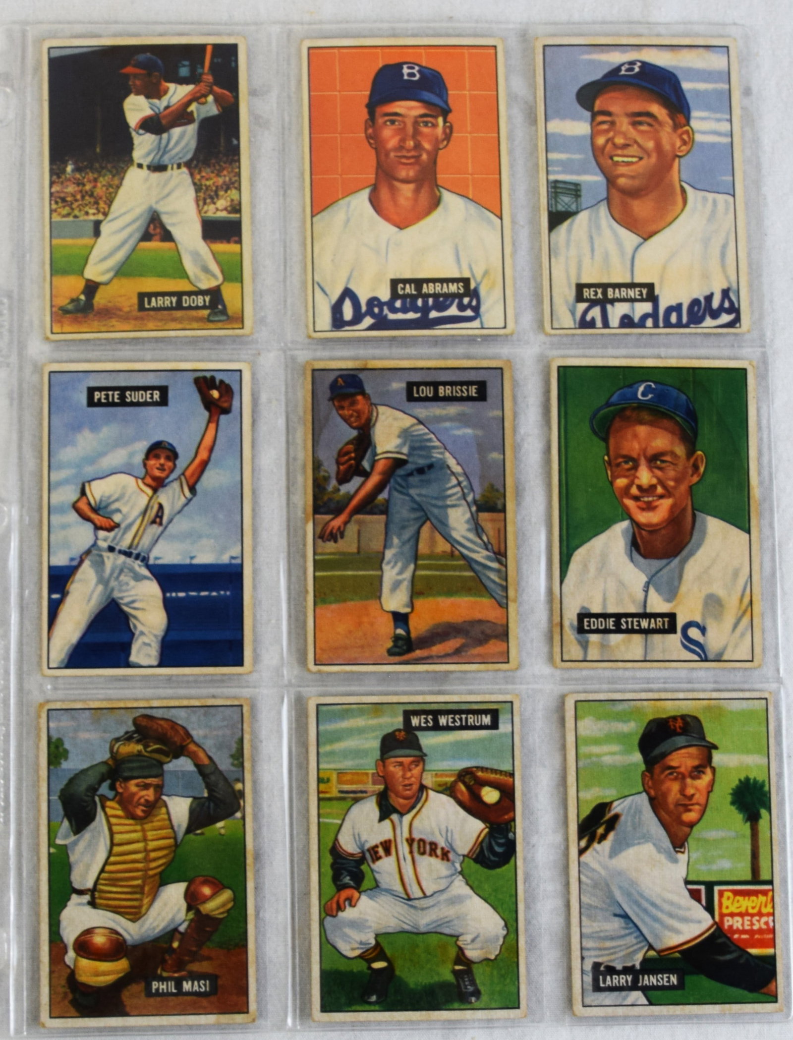1951 Bowman Baseball Cards - 16